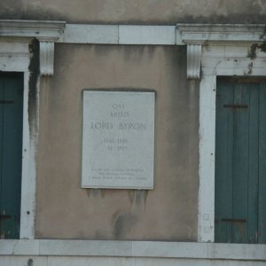 Hier wohnte einmal Lord Byron
