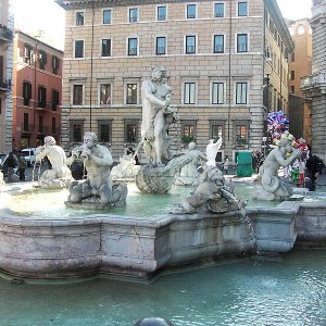 Piazza Navona: Mohrenbrunnen