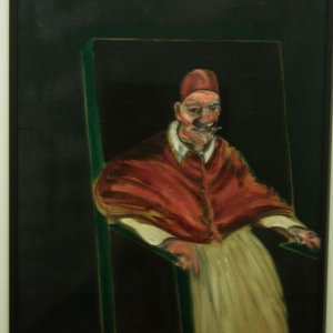 Vatikanische Museen: Francis Bacon: Innozenz X nach Velzquez (Studie)