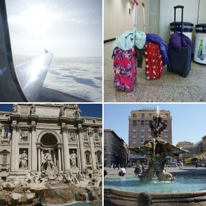 Rom 2012 und der Trevi Brunnen