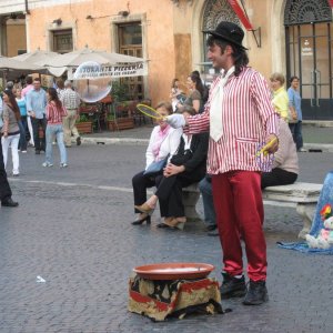 Eindrcke von der Piazza Navona