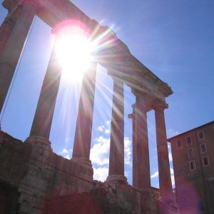 Forum Romanum unter der Mittagssonne