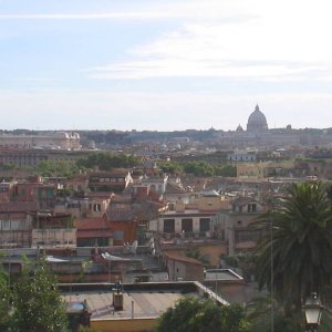 Ausblick auf Rom