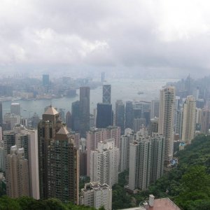 Blick vom Hongkong Peak