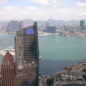 Blich aus dem 42. Stock der Bank of China - Hongkong