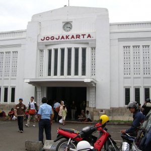 Bahnhof von Yogyakarta - Indonesien