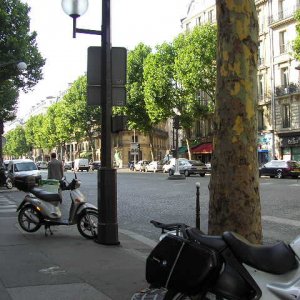 Pariser Straen ( Bd. de Madeleine )