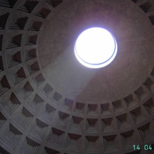 gttliche Erleuchtung im Pantheon