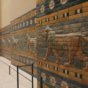 Lwenmosaike der Groen Prozessionsstrae in Babylon
