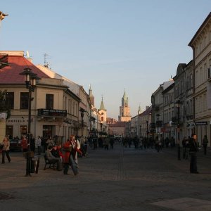 Lublin: Blick in die Fugngerzone