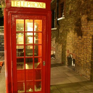 Telefonzelle in London