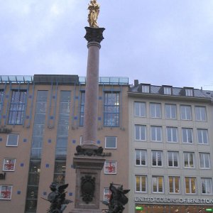 Rundblick vom Marienplatz aus