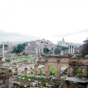 Forum Romanum Blick vom Kapitol