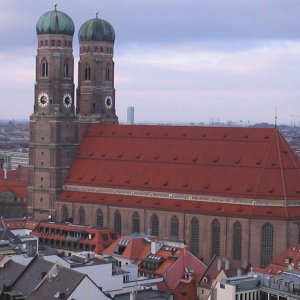 Rundumblick vom Kirchturm von St.Peter