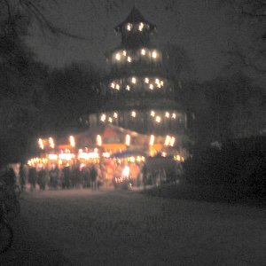 Weihnachtsmarkt am Chinesischen Turm