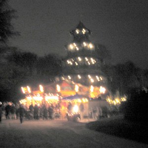 Weihnachtsmarkt am Chinesischen Turm