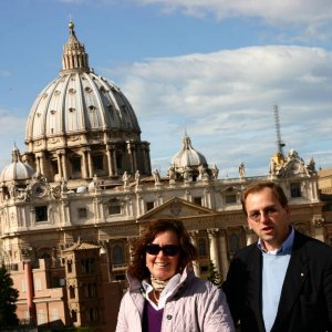 vom Dach des Jesuiten Headquarters aus fotografiert