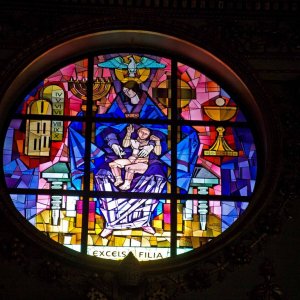 Santa Maria Maggiore Rundfenster