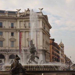 Piazza della Republica Najadenbrunnen