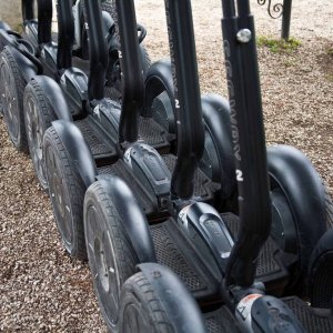 Segways gehoeren zum Stadtbild Roms