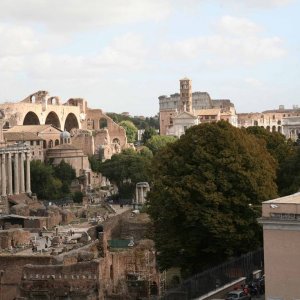 Blick aufs Forum Romanum