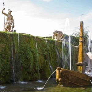 Villa d Este Rometta Brunnen