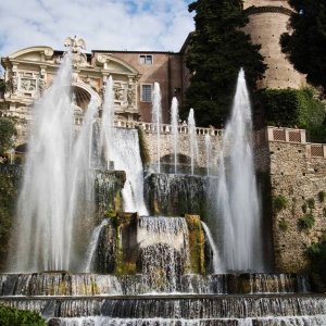 Villa d Este Neptunbrunnen