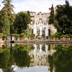 Villa d Este Neptunbrunnen