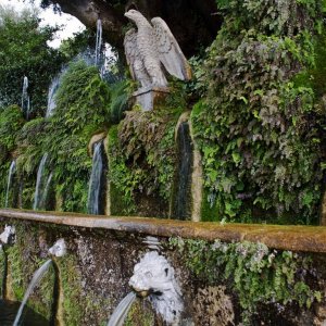 Villa d Este Avenue der hundert Brunnen
