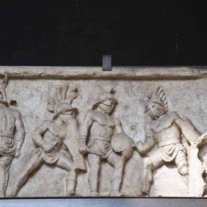Kolosseum Gladiatoren Relief