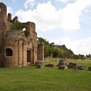 Via Appia Antica Maxentiusvilla mit Romolusgrabmal