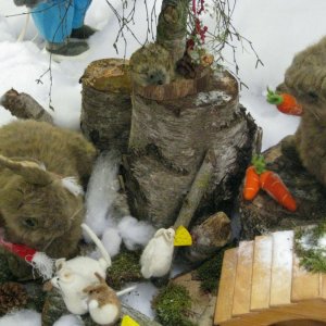 Winterdiorama