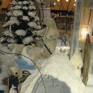 Winterdiorama