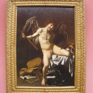 Caravaggio Der siegreiche Amor