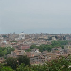 Gianicolo Blick auf die Altstadt
