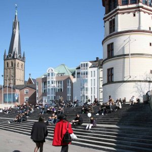 Dsseldorf Rheinpromenade