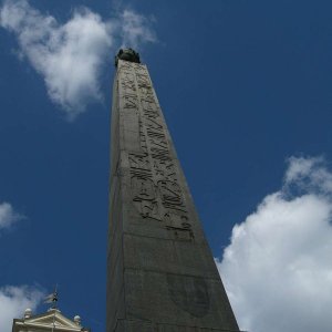 Obelisk der Sonnenuhr des Augustus.