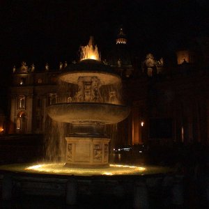 Brunnen auf dem Petersplatz
