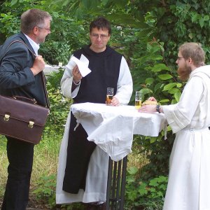 Abschied der Benediktiner vom Michaelsberg