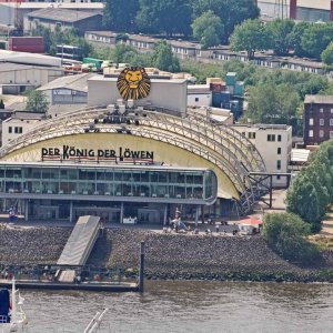 Hamburg Michel Blick Knig der Lwen