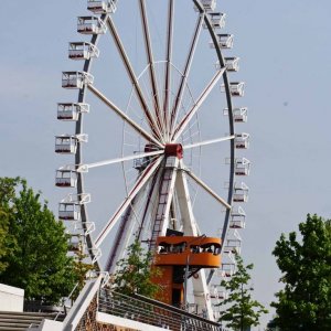 Hamburg Speicherstadt Riesenrad