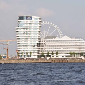 Hamburg Fleetfahrt Hafen City