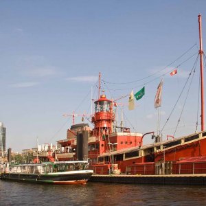 Hamburg Fleetfahrt Feuerschiff