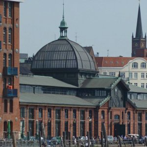 Hamburg Elbfahrt St Pauli Fischmarkt