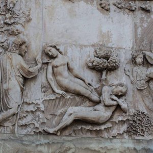 Orvieto Dom Erschaffung der Eva