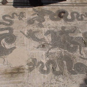 Mosaik in Ostia
