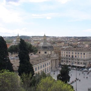 Rom vom Pincio aus fotografiert