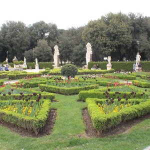 Garten der Galeria Borghese