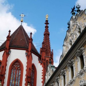 FT2011 Wrzburg Falkenhaus mit Marienkapelle