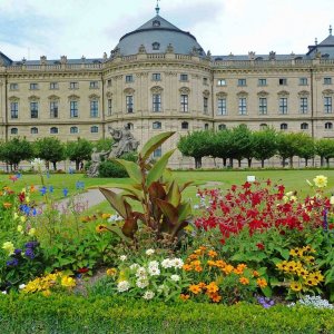 FT2010 Wrzburg Residenz vom Hofgarten